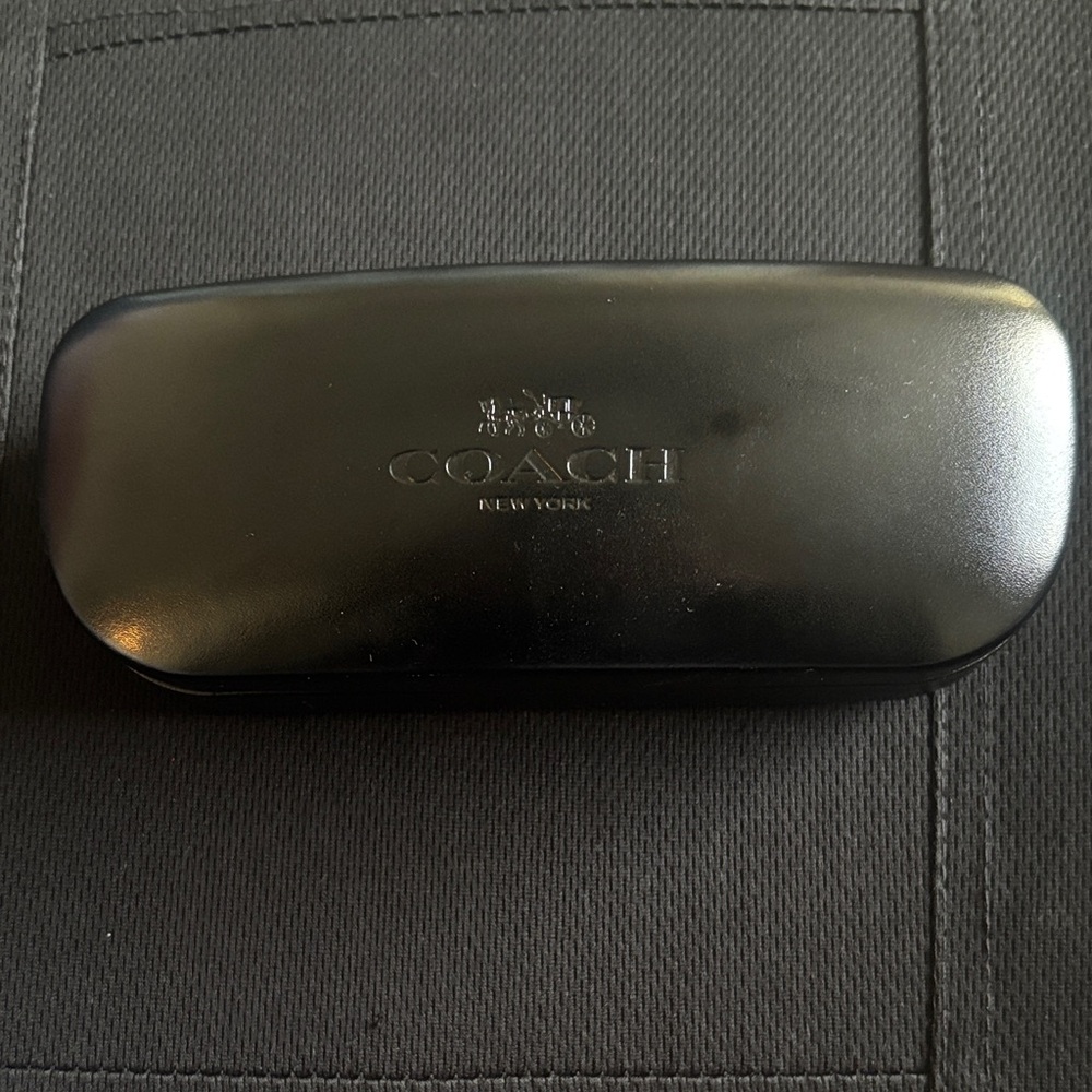 Coach Black Eyewear Case